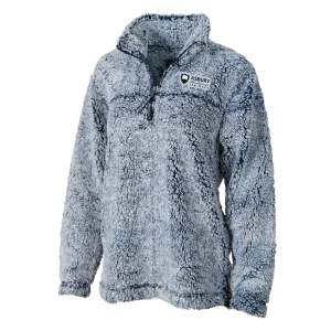 Quarter Zip Fleece Sherpa (Blue)