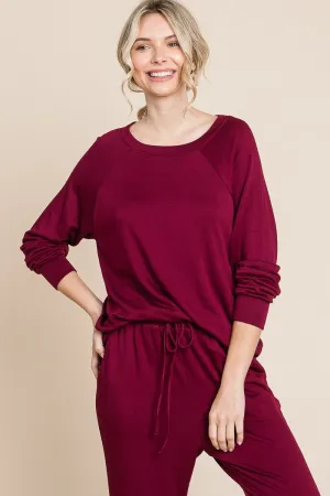 Raglan Top and Pants Lounge Set