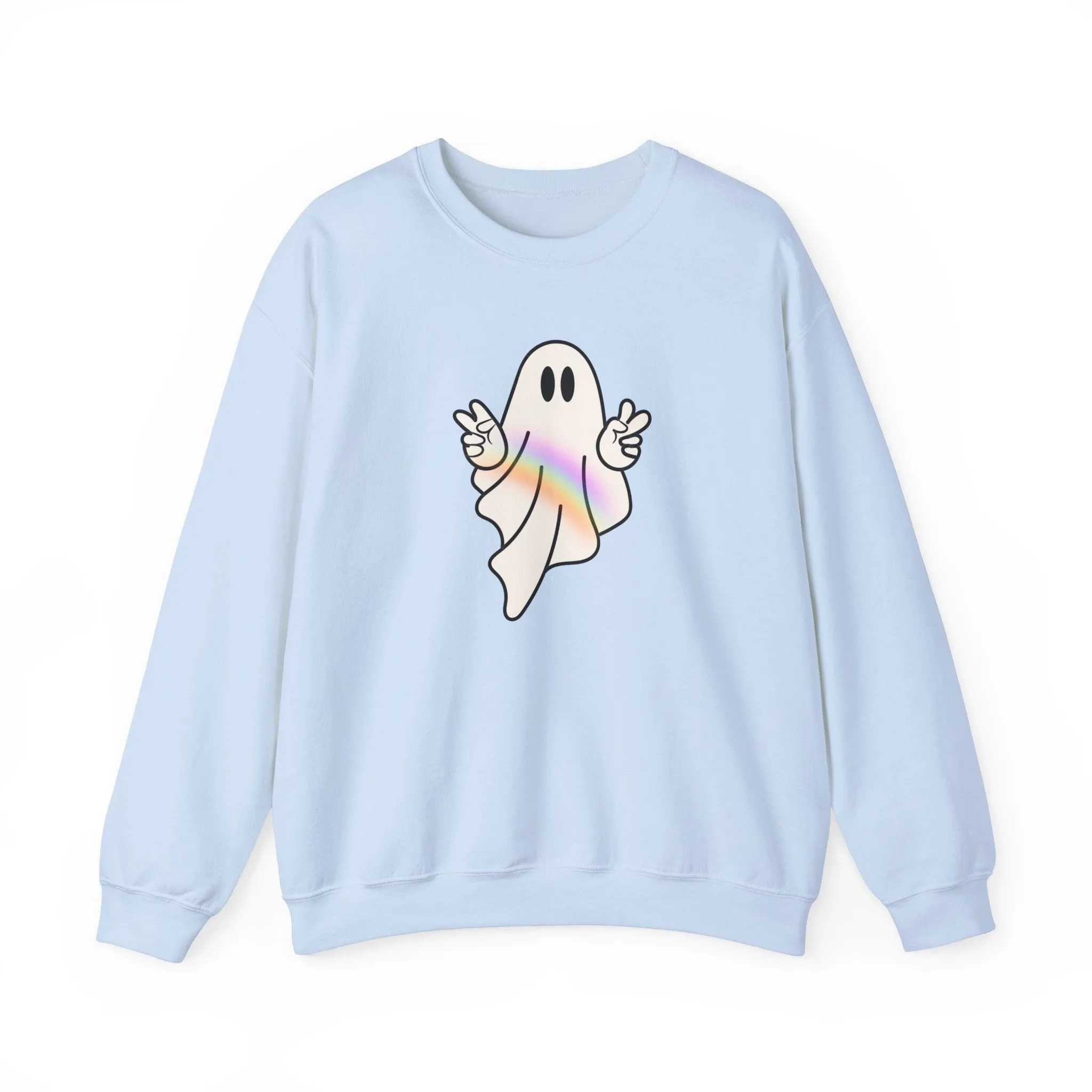 Rainbow Ghost Sweatshirts