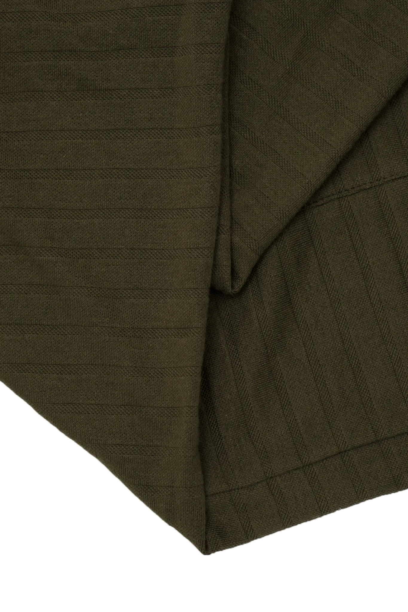ROGUE SPLIT WIDE PANTS IN OLIVE STRIPED PIQUE