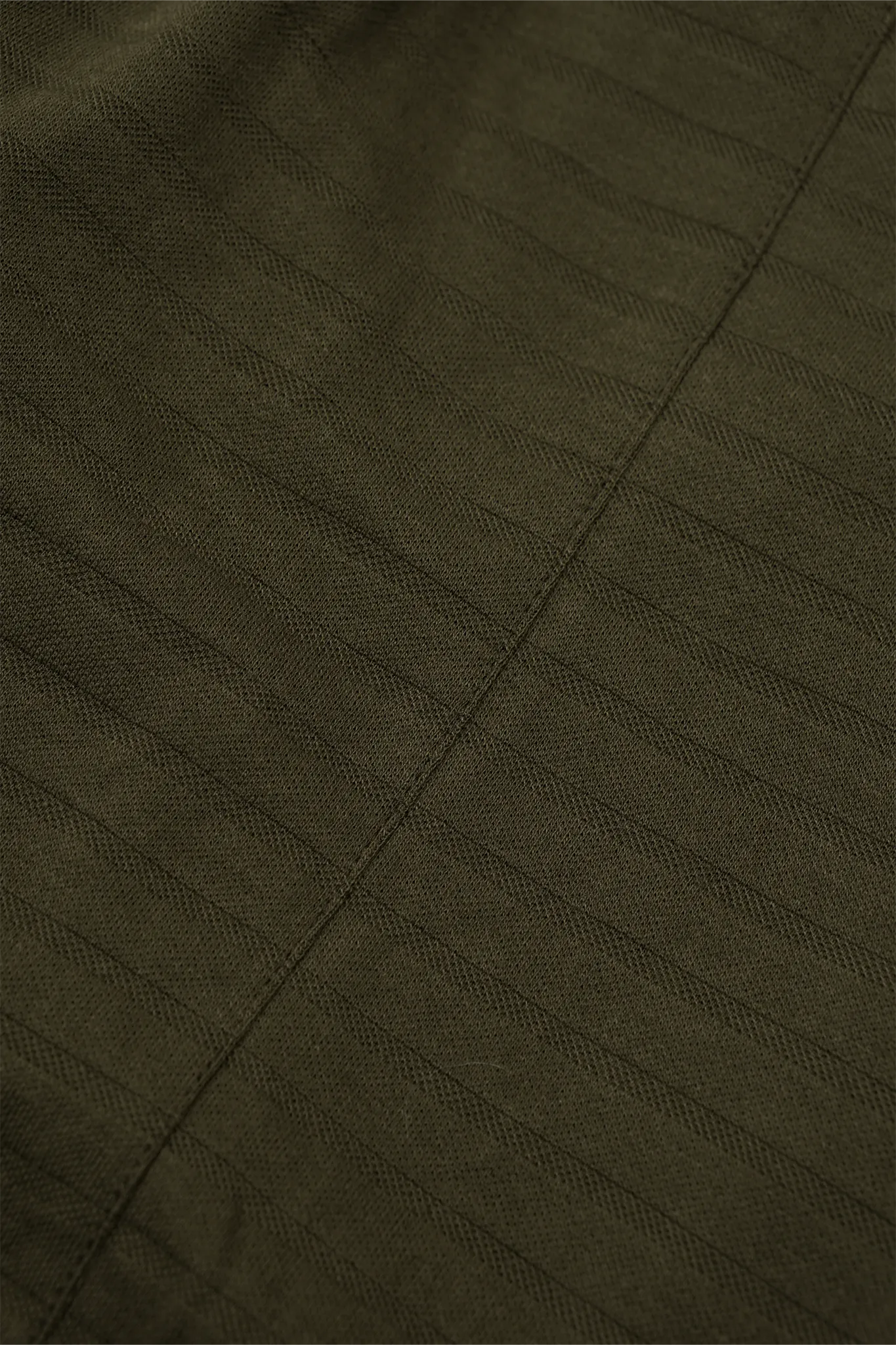 ROGUE SPLIT WIDE PANTS IN OLIVE STRIPED PIQUE