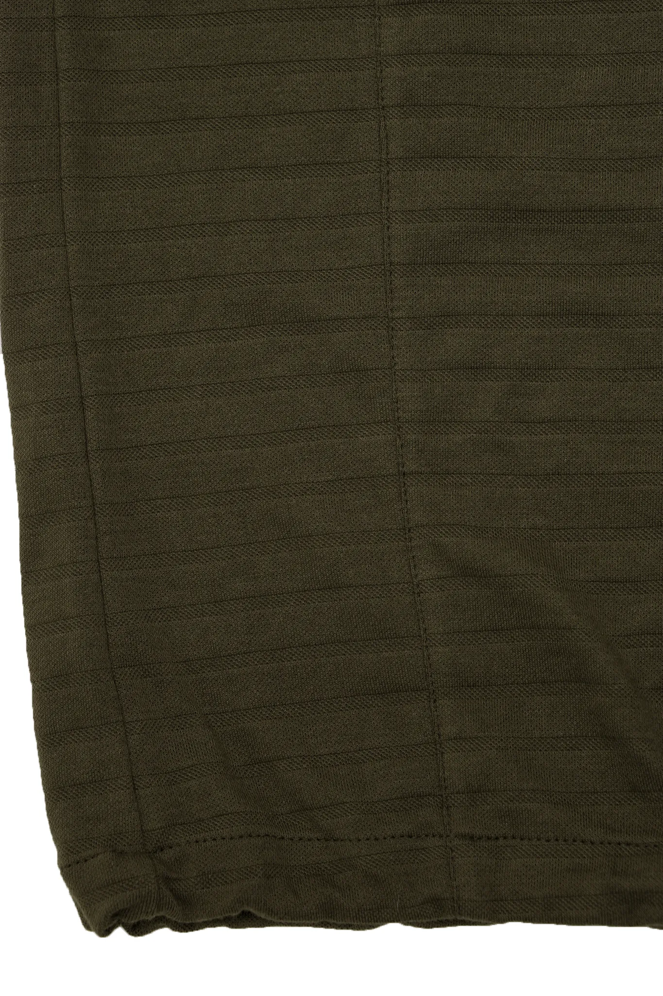 ROGUE SPLIT WIDE PANTS IN OLIVE STRIPED PIQUE