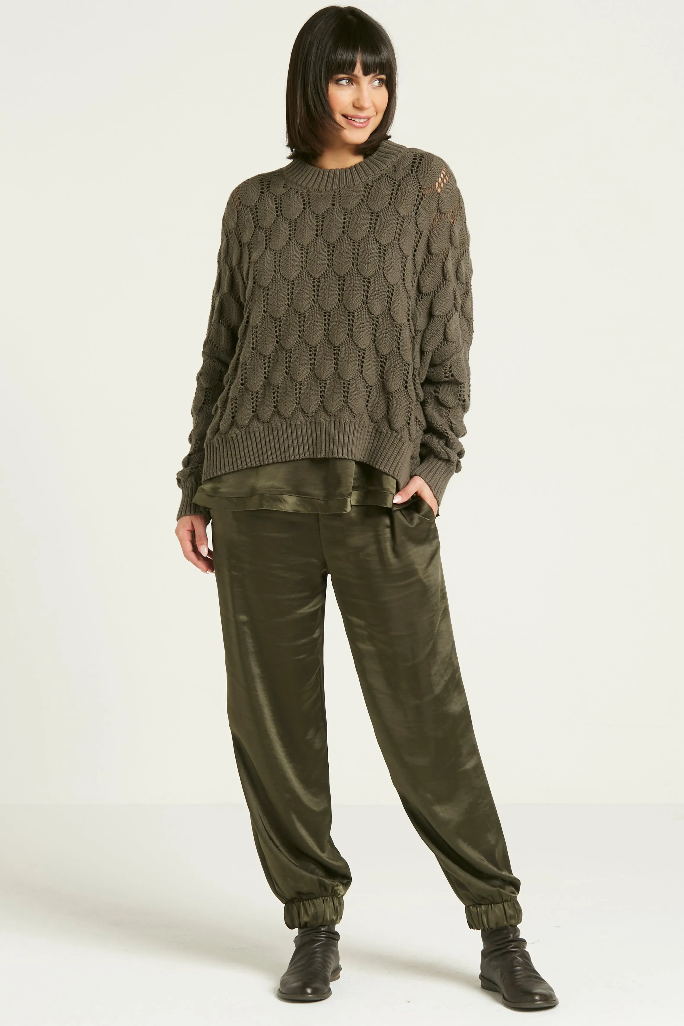 Sateen Jogger