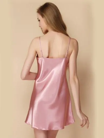 Satiny Sheer Flyaway Babydoll