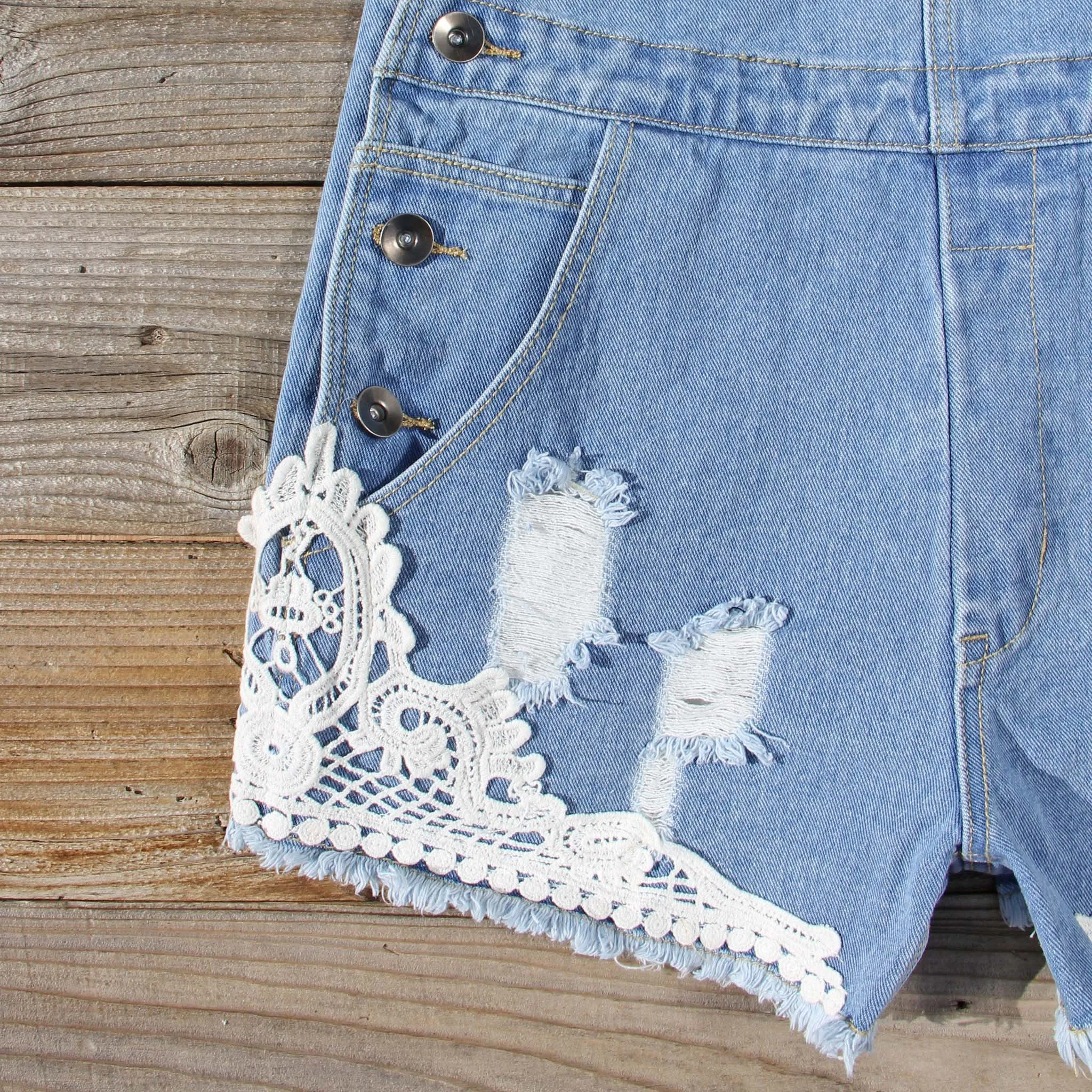 Sawyer Lace Overalls
