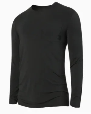 Saxx Sleepwalker LS Pocket Tee-Black