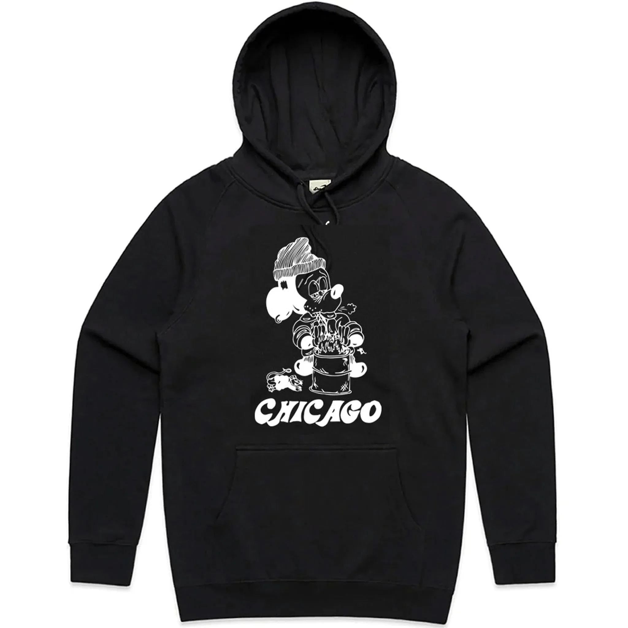 SEEIN THE SIGHTS CHICAGO HOODIE -  BLACK
