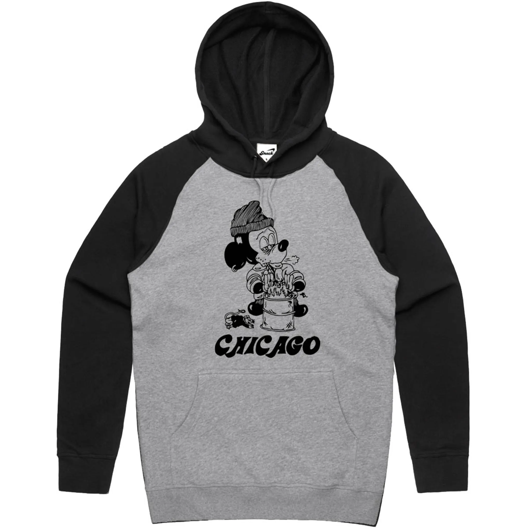 SEEIN THE SIGHTS CHICAGO HOODIE - GREY/BLACK
