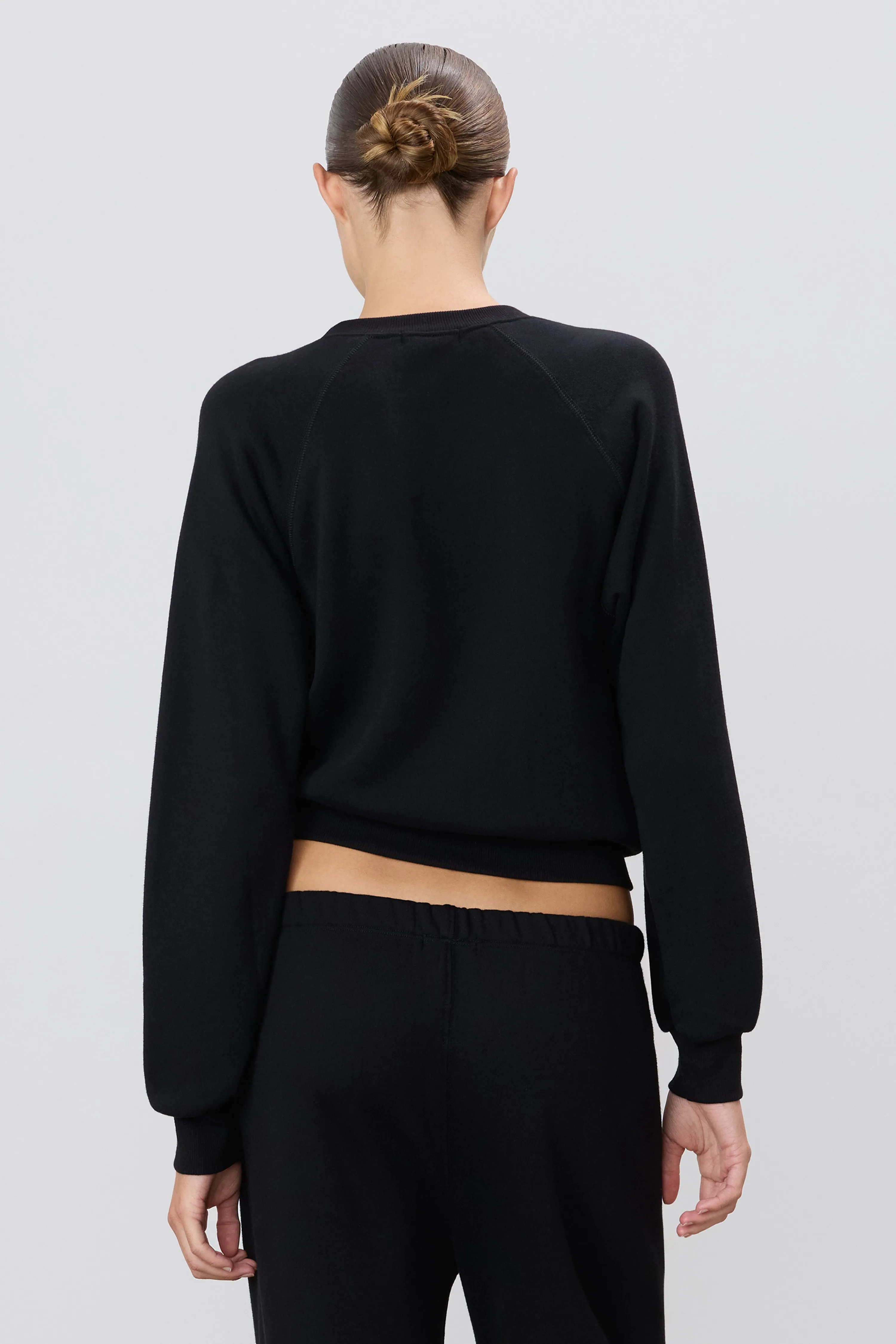 Shrunken Raglan Sweatshirt