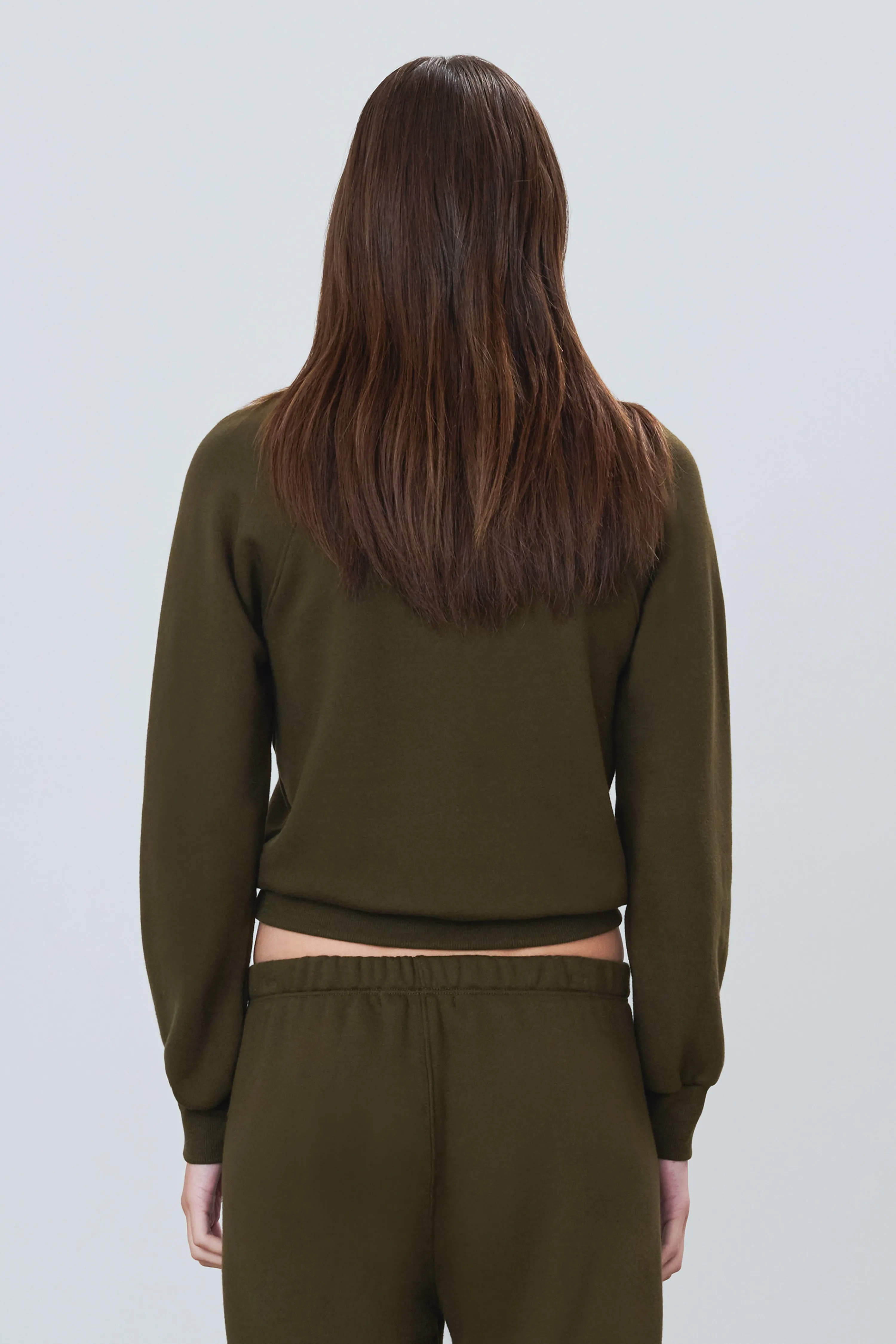 Shrunken Raglan Sweatshirt