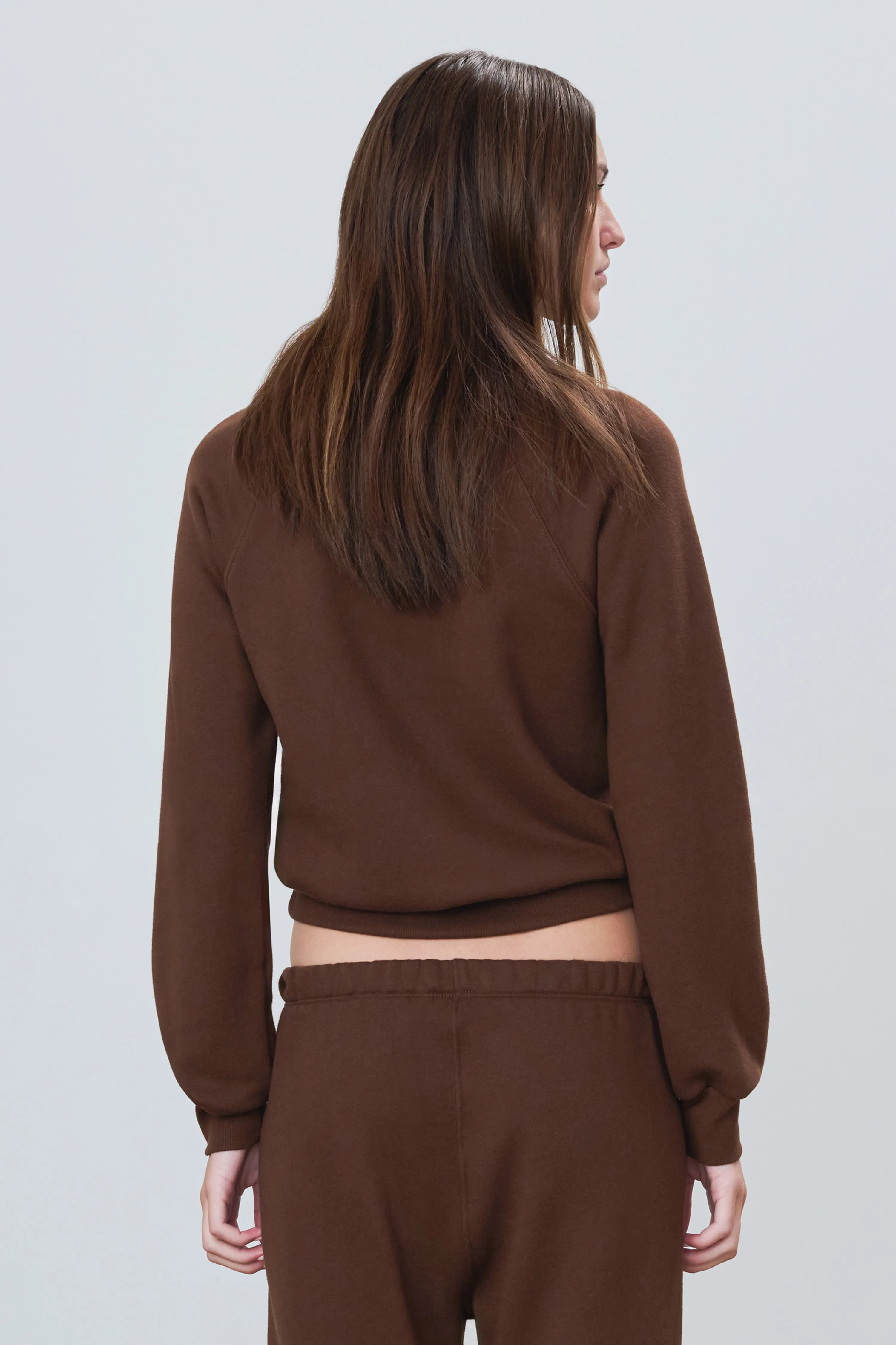 Shrunken Raglan Sweatshirt