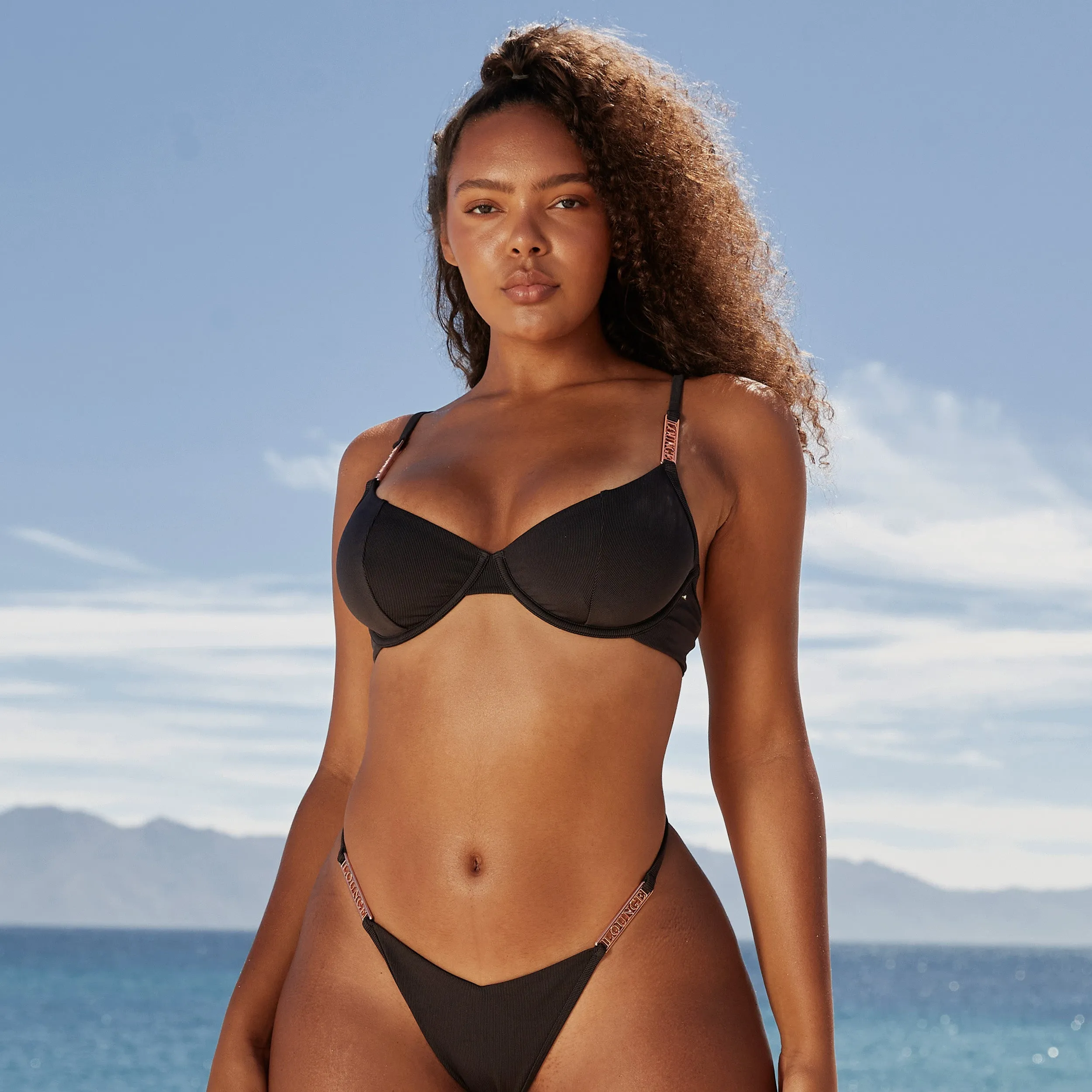 Signature Haut de Bikini - Noir