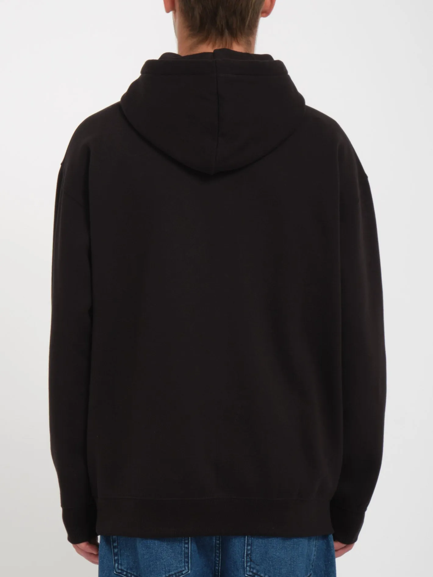 Single Stone Kapuzenpullover - BLACK