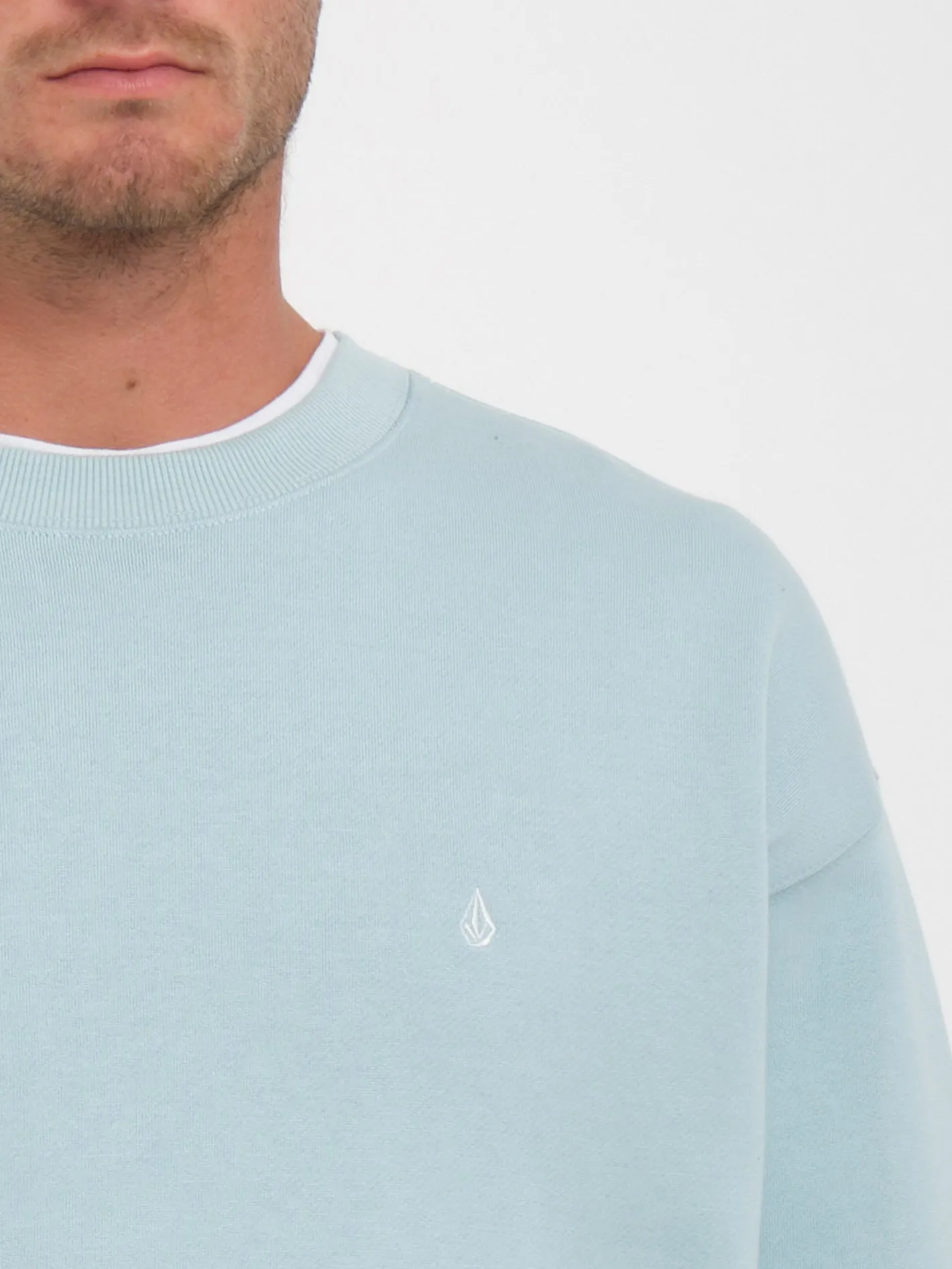 Single Stone Sweatshirt - MISTY BLUE