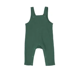 Smoke Pine Waffle Overalls