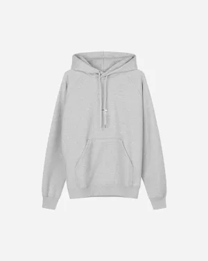 Snoopy Sitting Hoodie - Grey Melange