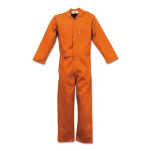 Stanco Deluxe FR Full-Cover Coveralls, Orange, 3X-Large, FRI681OR-3XL