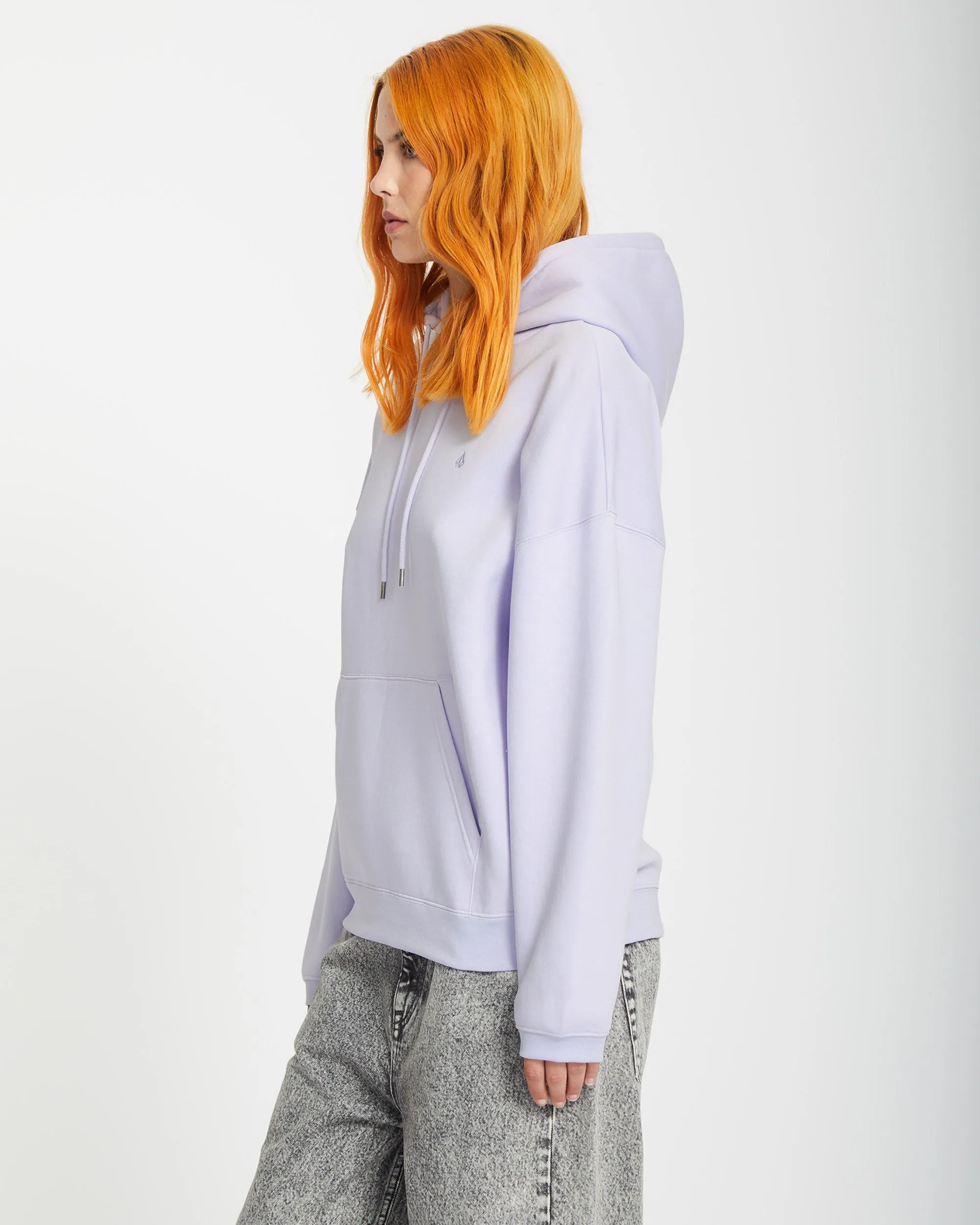 Stone Heart Up Kapuzenpullover - DUSTY LAVENDER