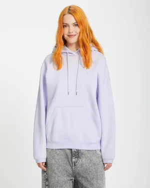 Stone Heart Up Kapuzenpullover - DUSTY LAVENDER