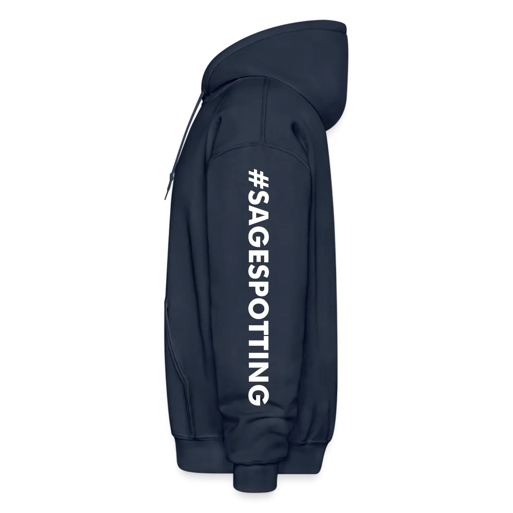 *SWEARY* Unisex Adult Pullover Hoodie – Heart (WordCloud)/SCF Classic Logo