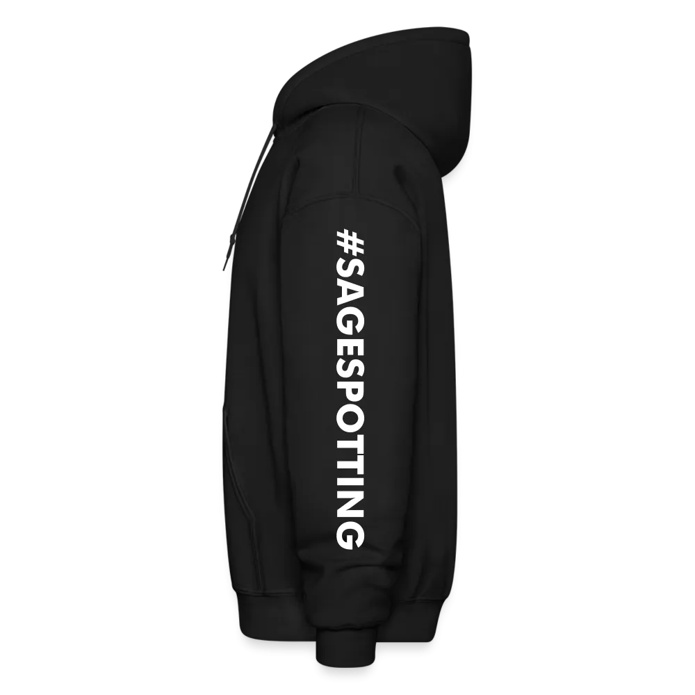 *SWEARY* Unisex Adult Pullover Hoodie – Heart (WordCloud)/SCF Classic Logo
