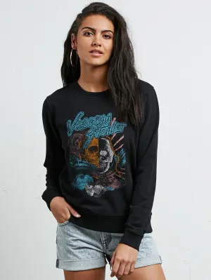 Sweatshirt Sound Check - Black