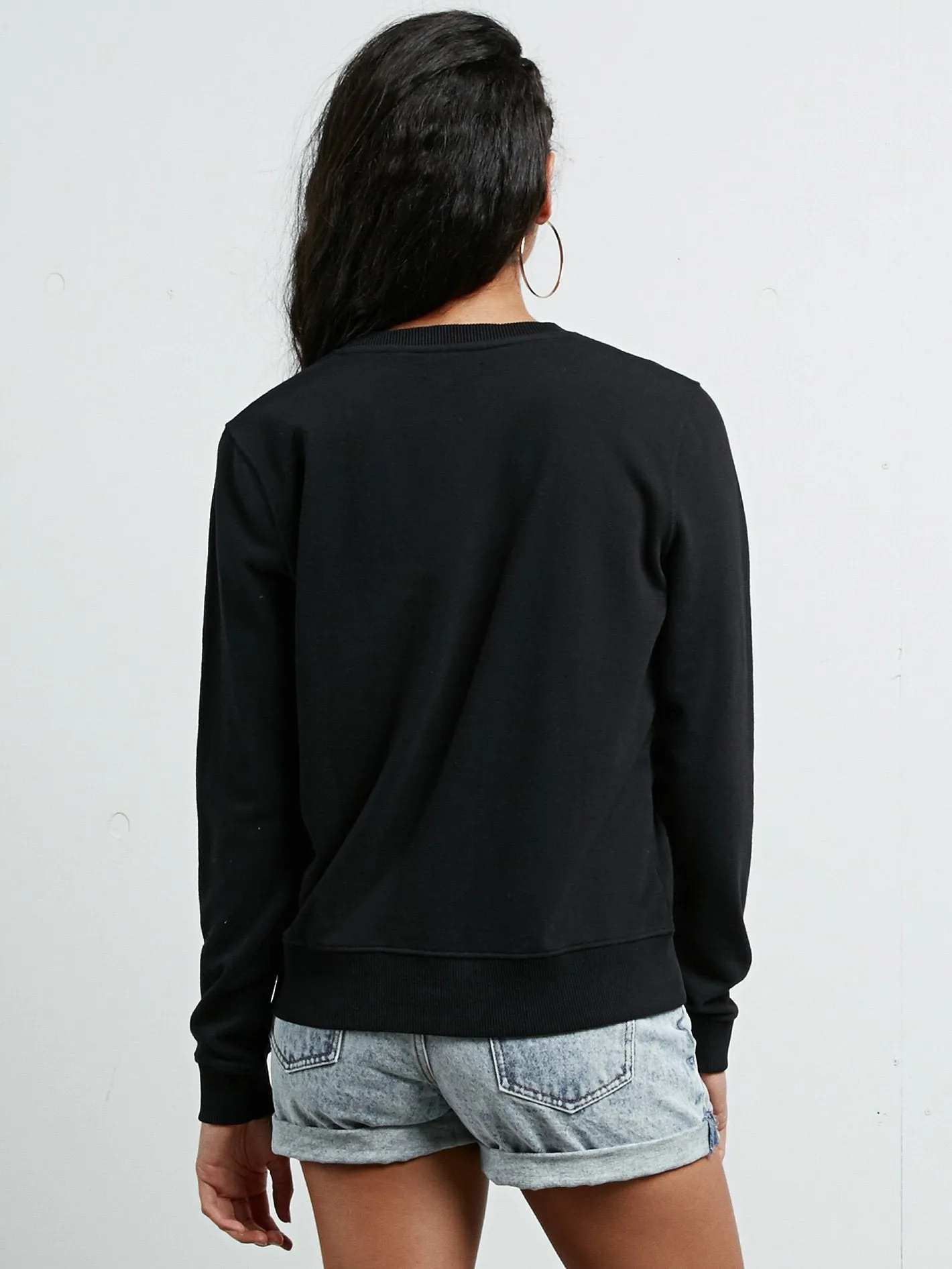 Sweatshirt Sound Check - Black