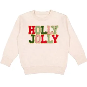 Sweet Wink Holly Jolly Patch Kids Sweatshirt