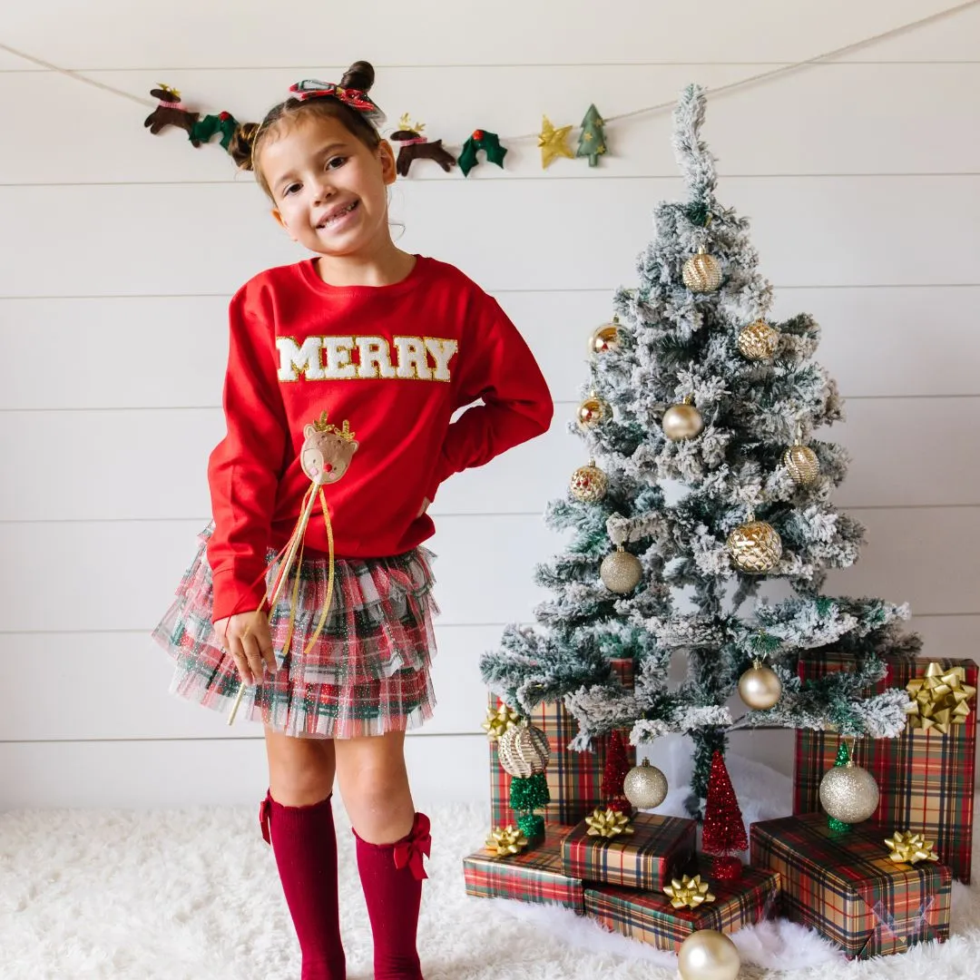 Sweet Wink Merry Patch Kids Sweatshirt