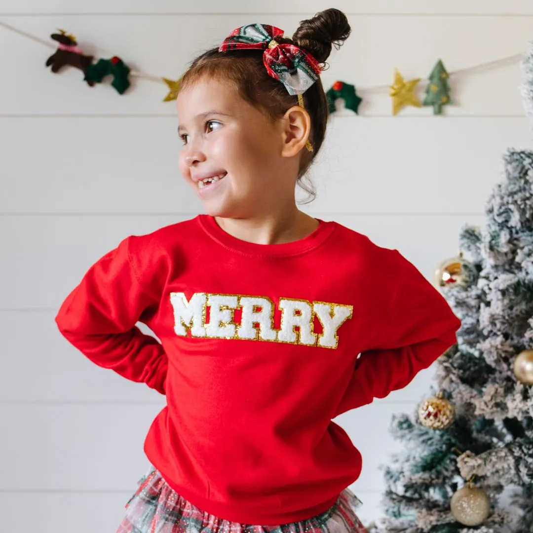 Sweet Wink Merry Patch Kids Sweatshirt