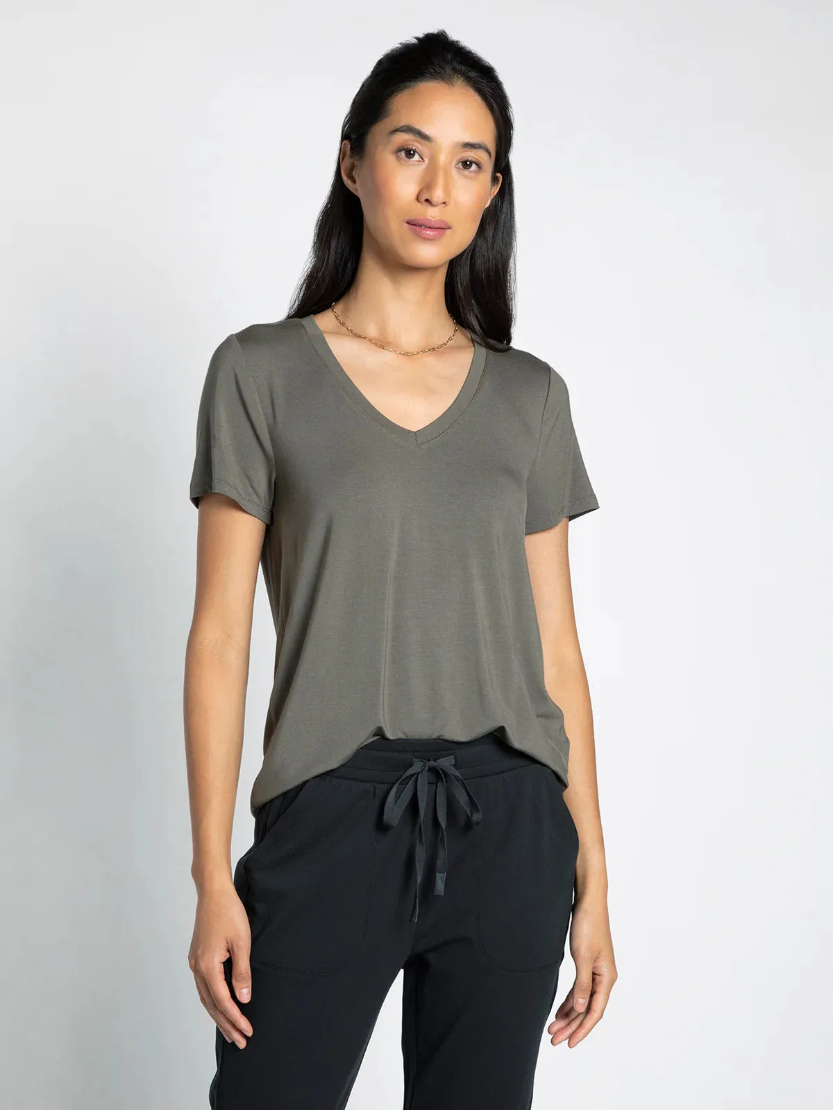 Tatiana Tee - Olive Vine