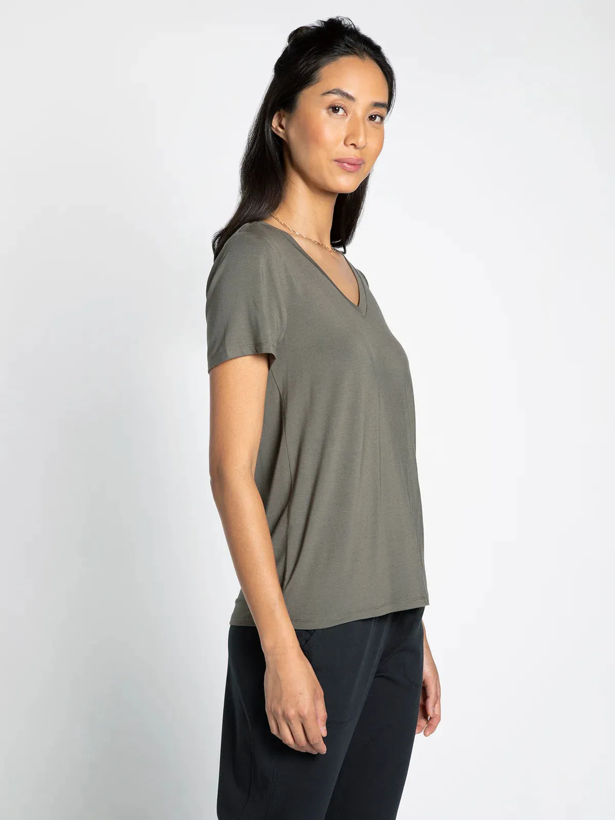 Tatiana Tee - Olive Vine