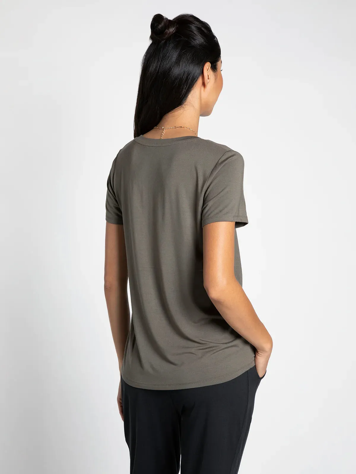 Tatiana Tee - Olive Vine