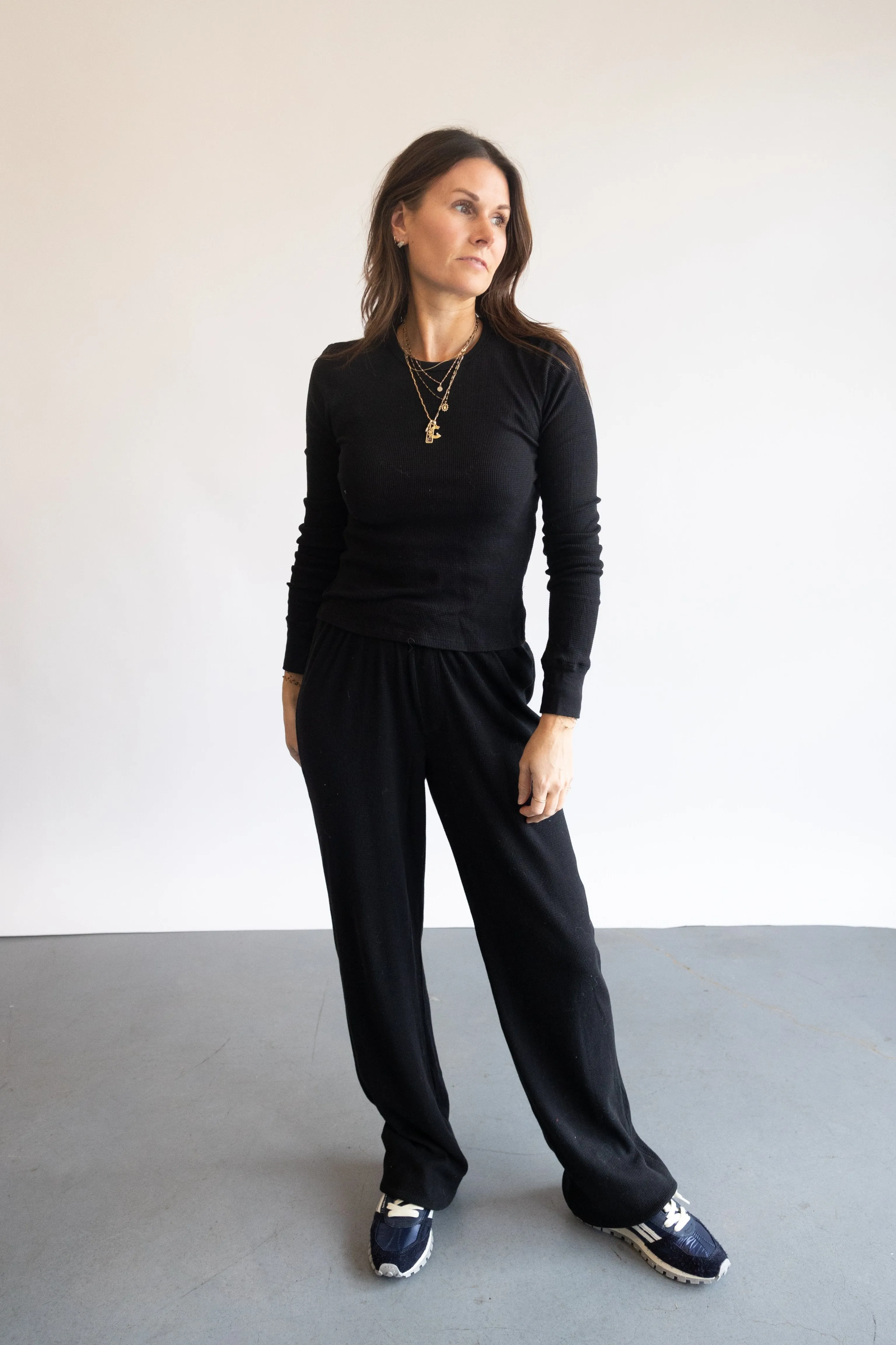 Éterne Longsleeve Thermal - Black