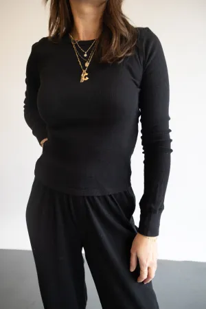 Éterne Longsleeve Thermal - Black