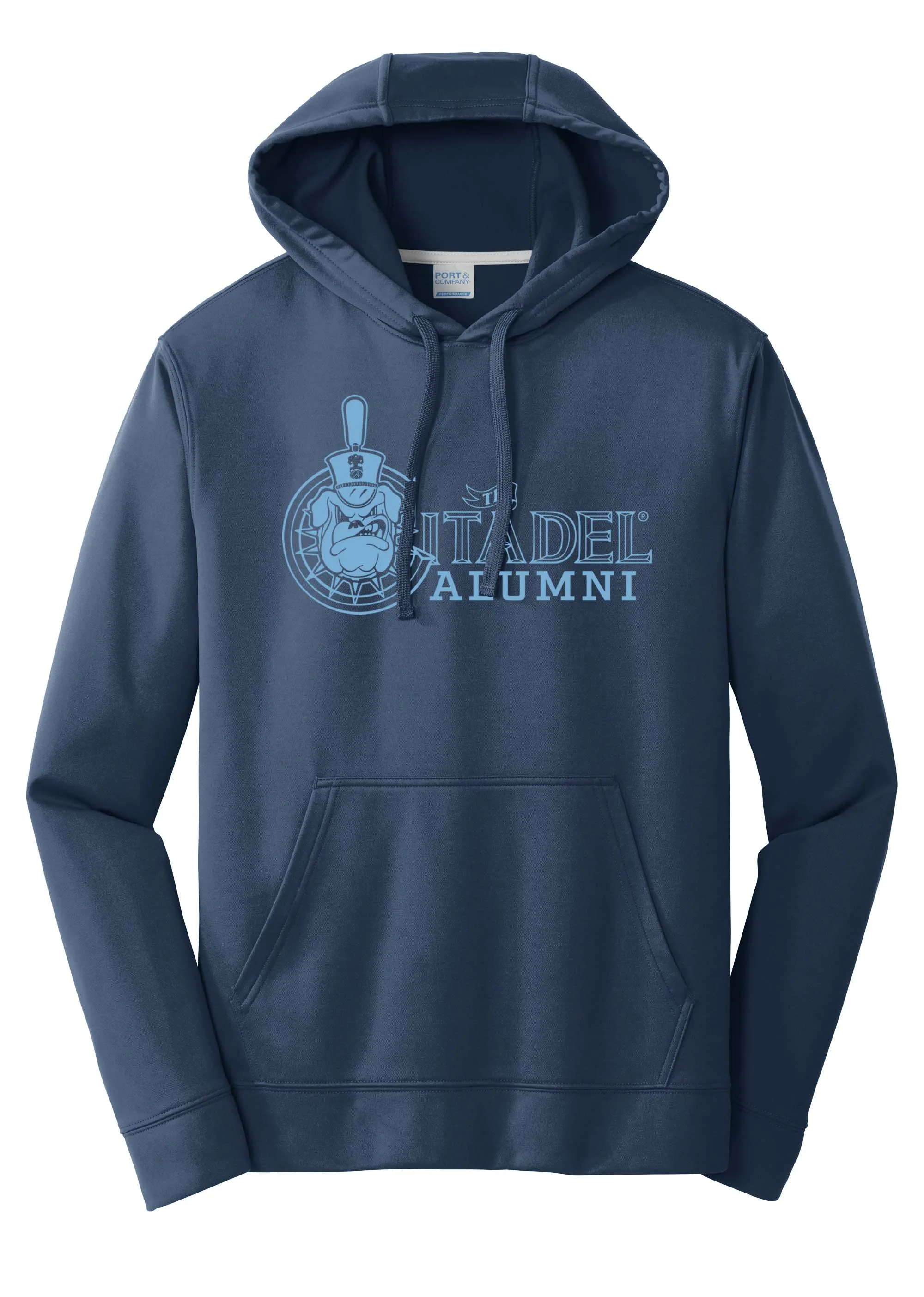 The Citadel, Vintage Spike Alumni logo, Performance Fleece Pullover Sweatshirt