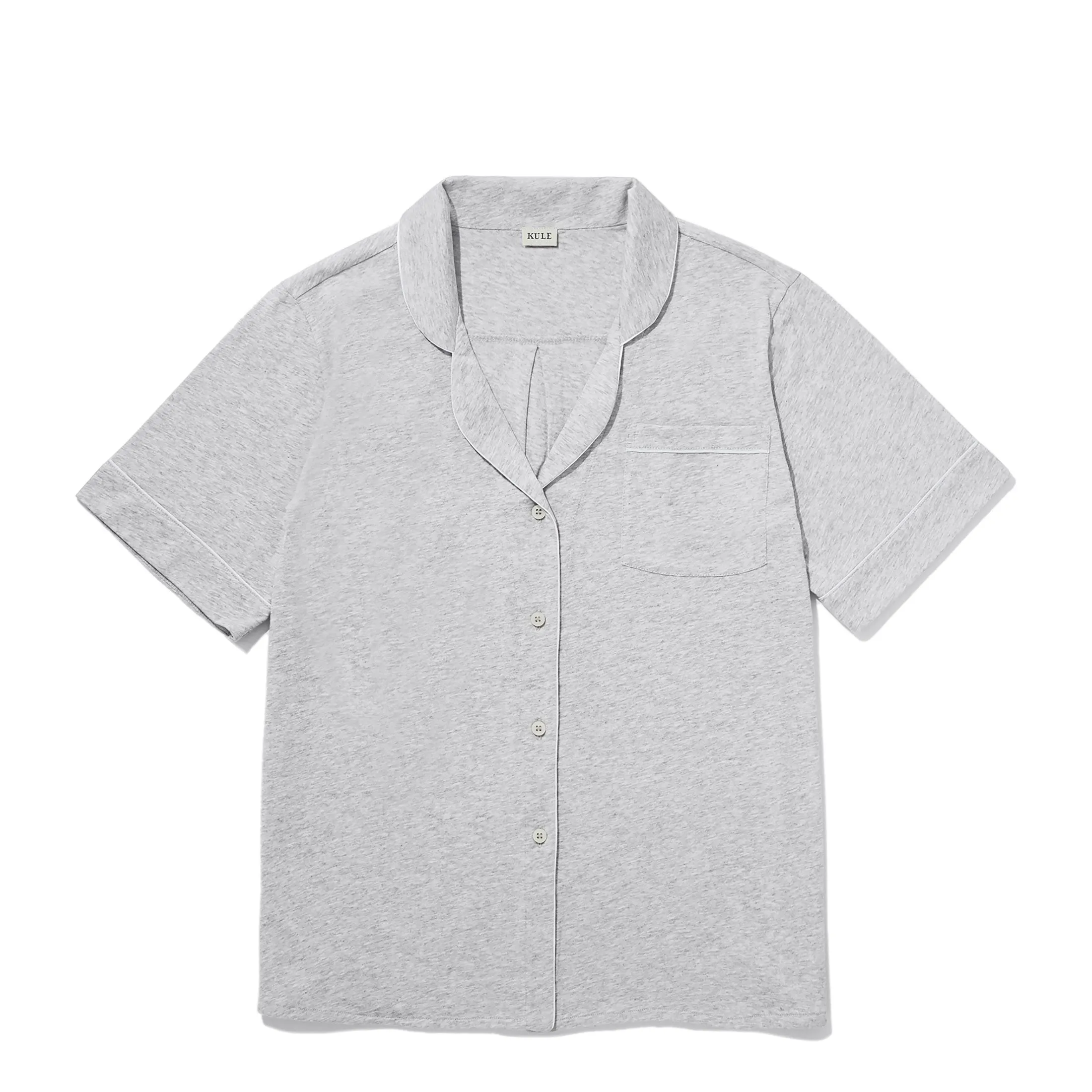 The Short PJ Set - Heather Grey