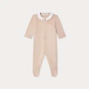 Tilouan pajamas with bike-embroidered collar