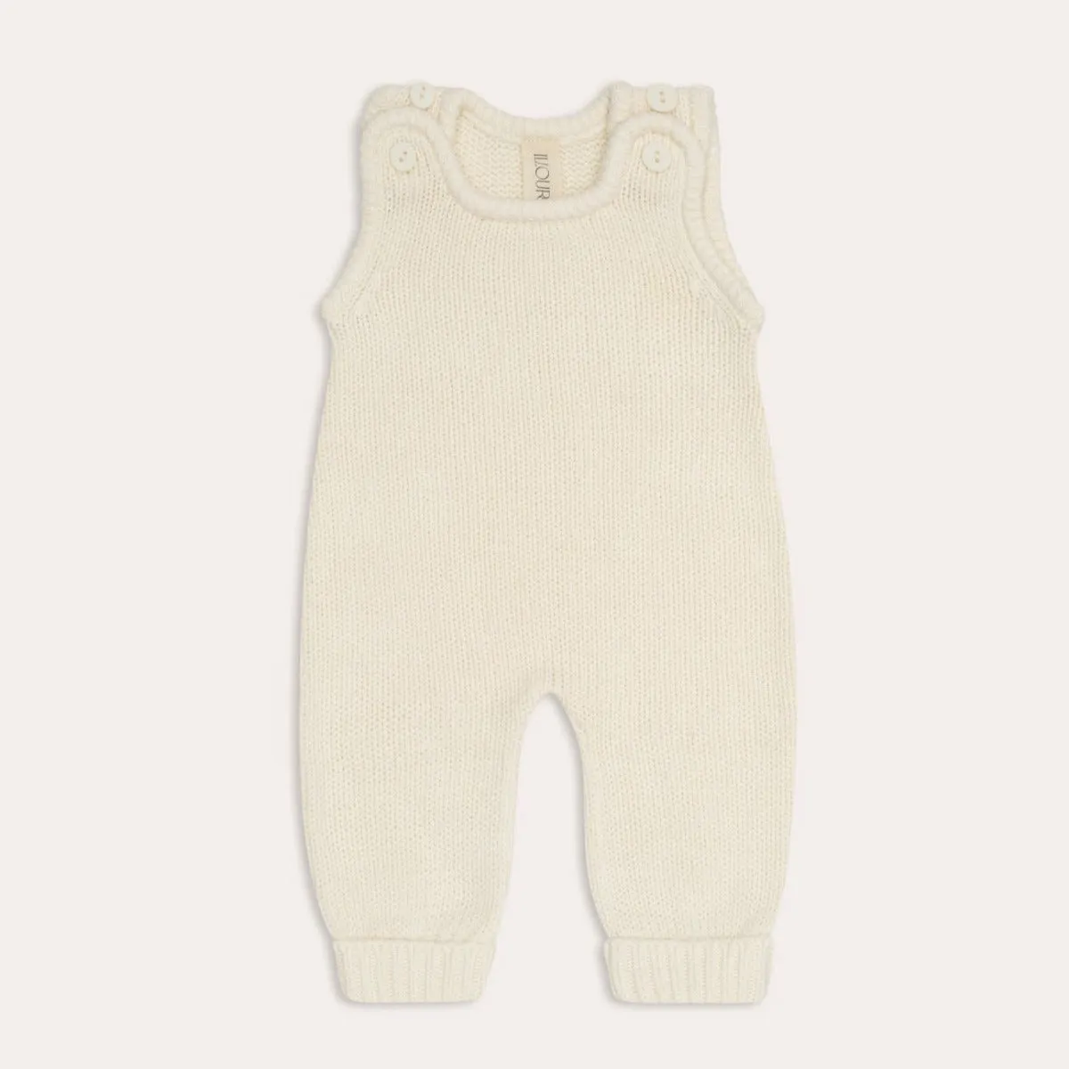 Tully Singlet Romper - Vanilla