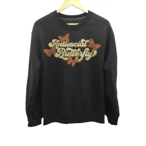 Unisex Antisocial Butterfly Sweatshirt
