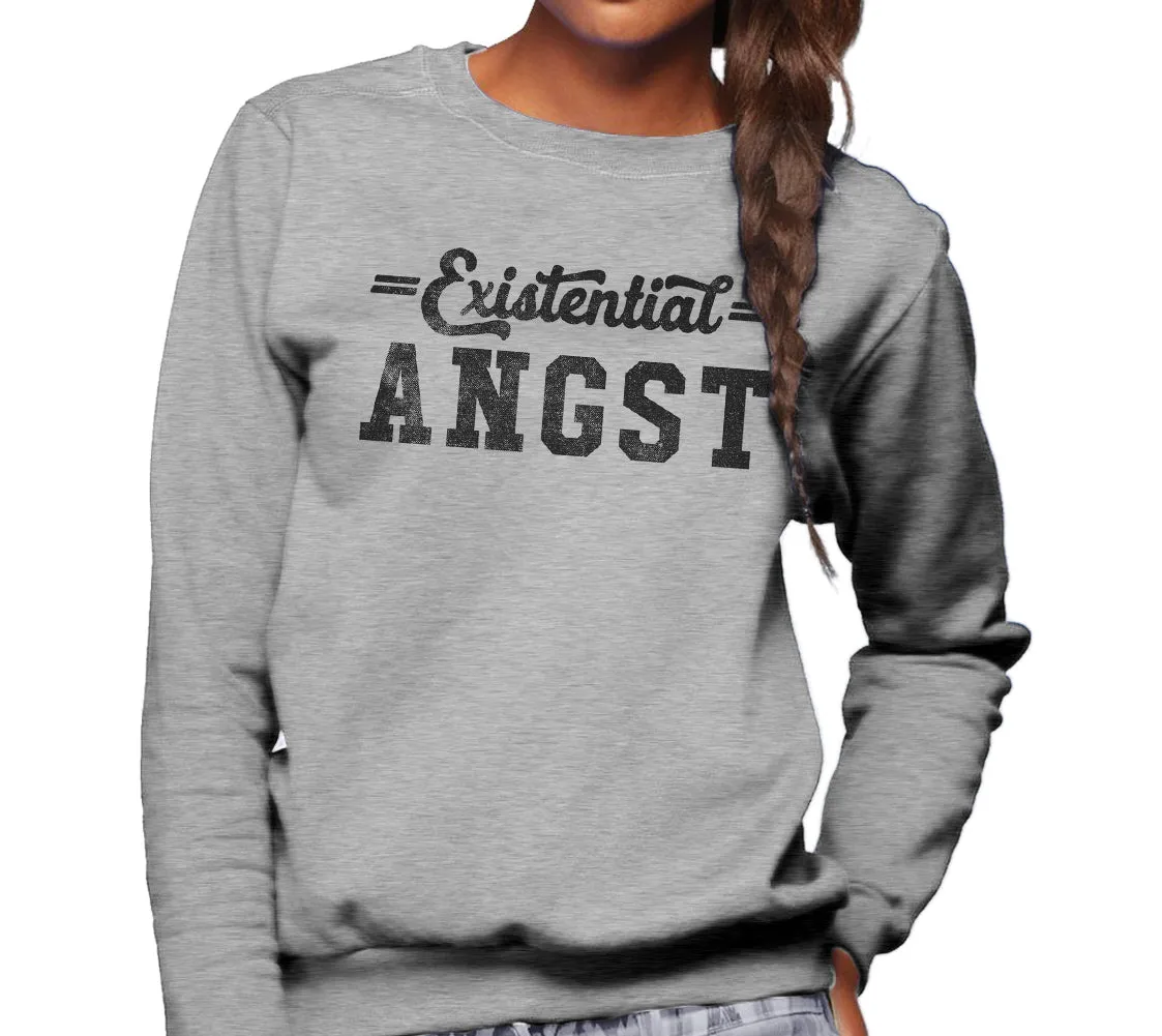 Unisex Existential Angst Sweatshirt - Funny Existentialism Shirt