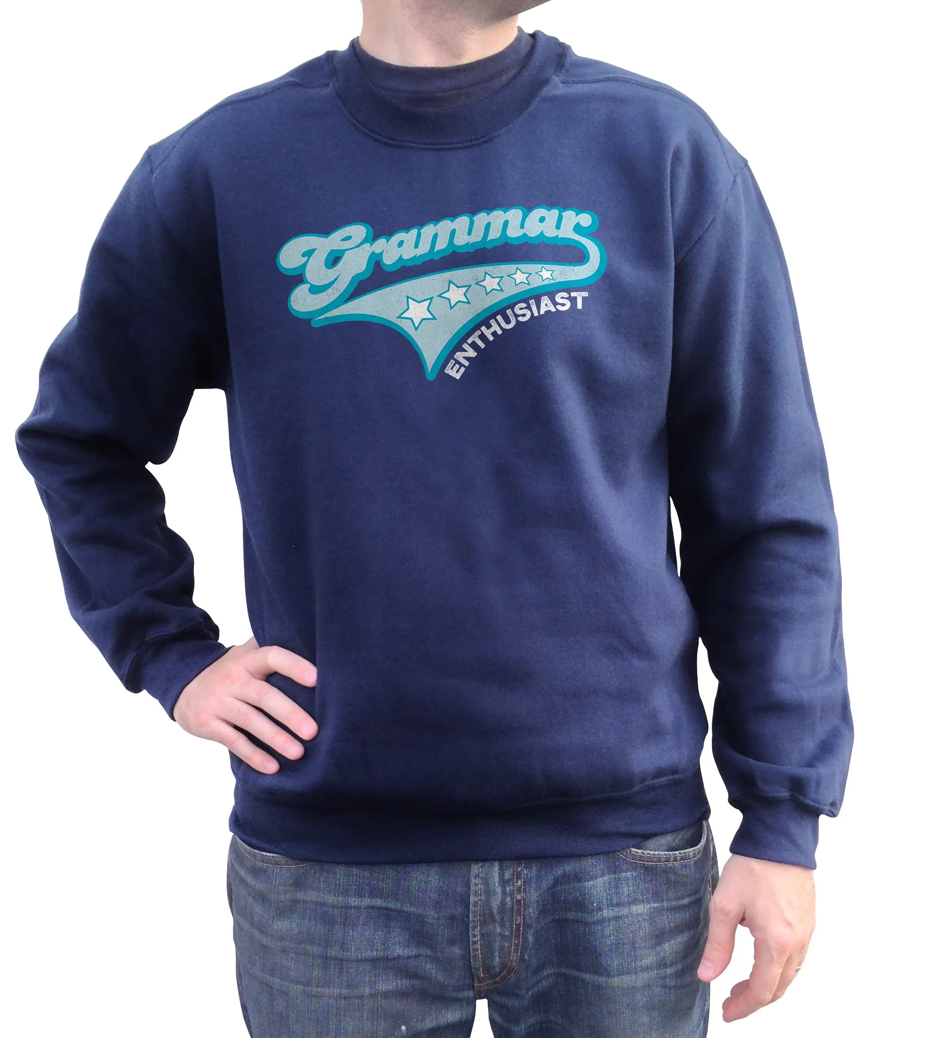 Unisex Grammar Enthusiast Sweatshirt - Funny Grammar Shirt