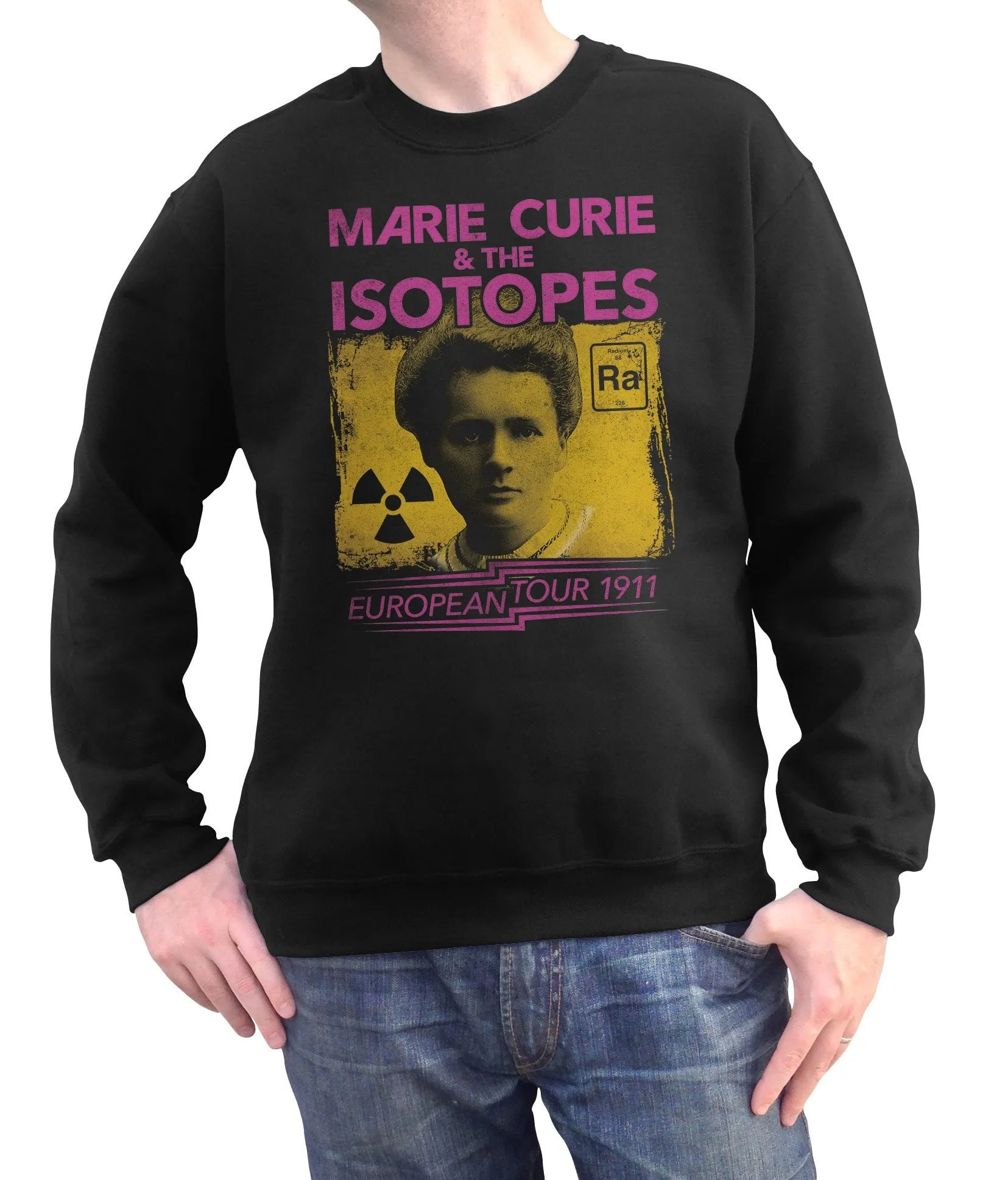 Unisex Marie Curie European Tour Sweatshirt - Scientist Shirt
