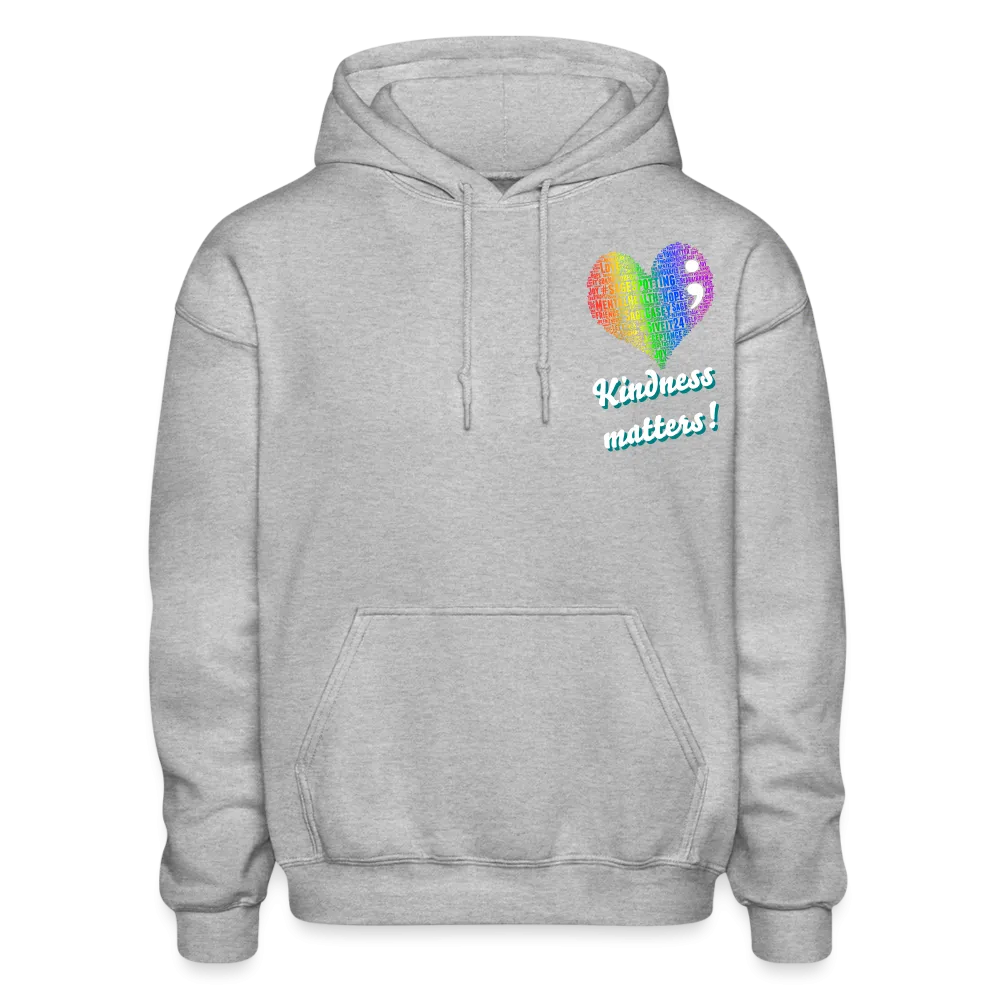 Unisex Pullover Hoodie - Classic Logo (HEART/KINDNESS MATTERS)