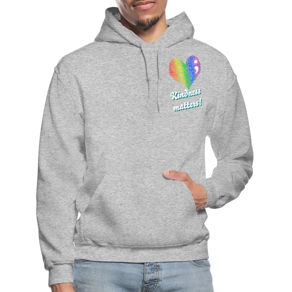 Unisex Pullover Hoodie - Classic Logo (HEART/KINDNESS MATTERS)