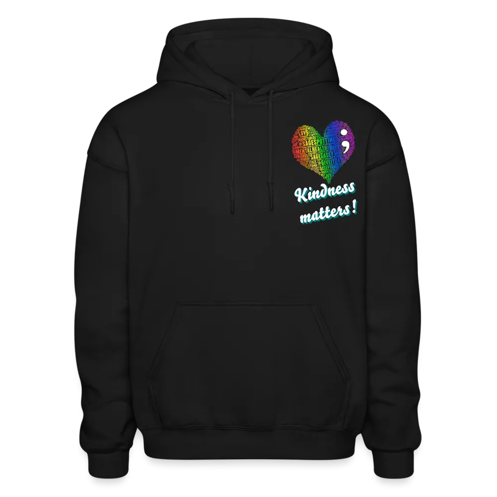 Unisex Pullover Hoodie - Classic Logo (HEART/KINDNESS MATTERS)
