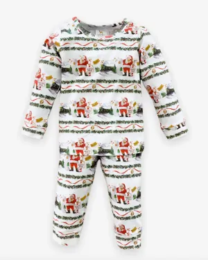 Velvet Fawn Ticket Please Two Piece Kids Pajama Jammie Set