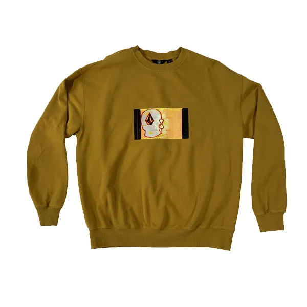 Volcom - Animoscillator Crew - Mustard Gold SALE