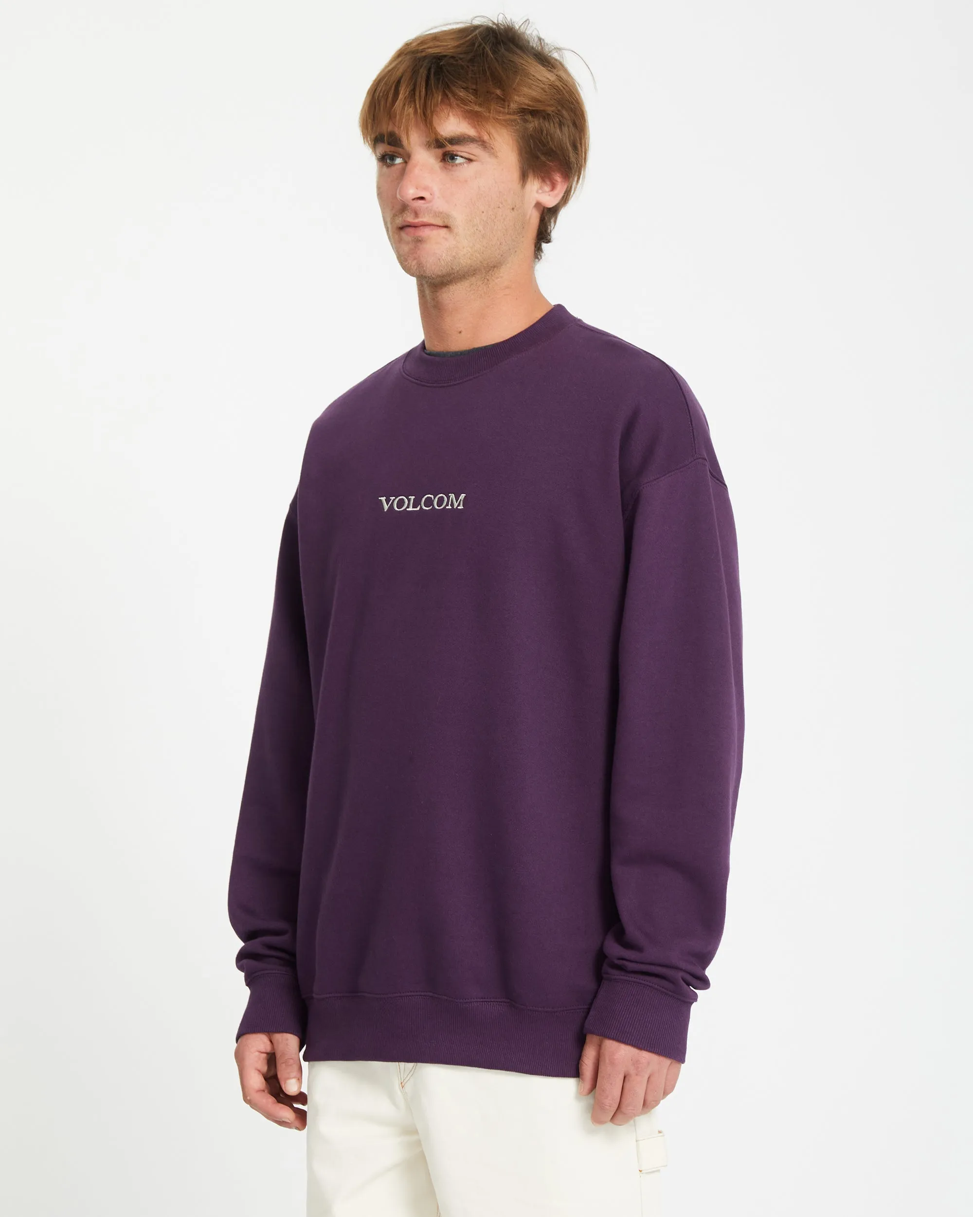Volcom Stone Pullover - GRAPE ROYALE