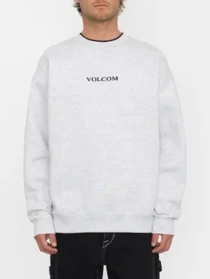 Volcom Stone Sweatshirt - BONE HEATHER